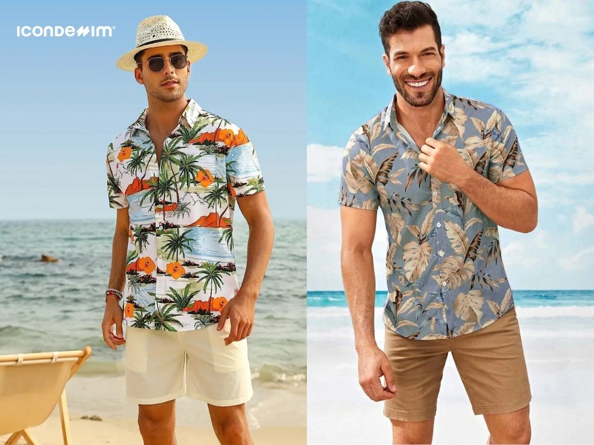 Trang phục Hawaii thường có nhiều họa tiết hoa lá tự nhiên