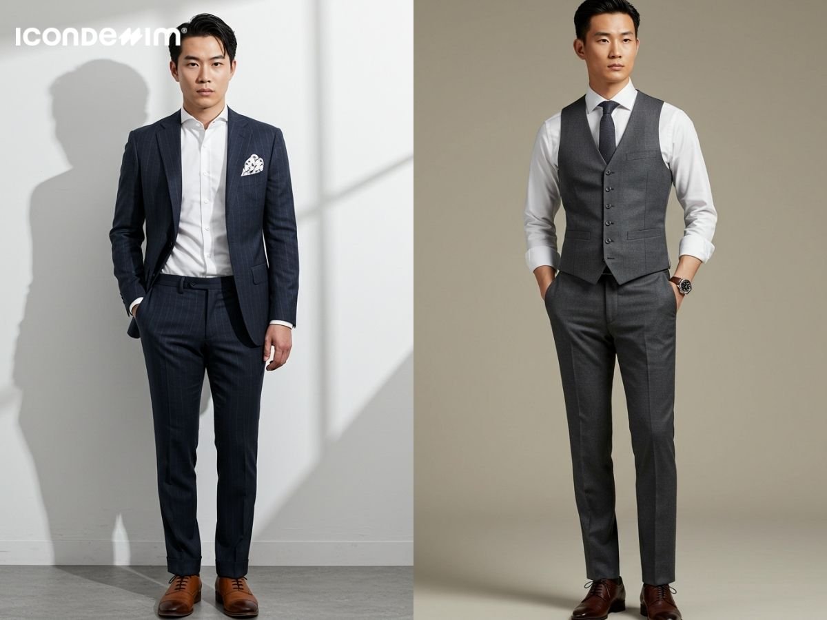 Bộ suit thể hiện sự chuyên nghiệp, đẳng cấp của người mặc