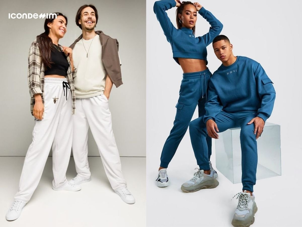 Phong cách unisex cho nam và nữ với quần jogger